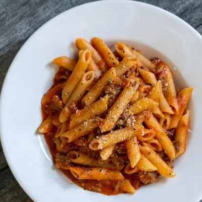 Pasta Alfredo con Pollo